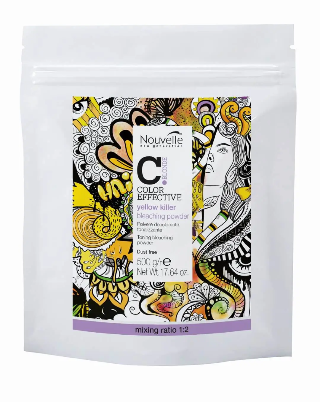 YELLOW KILLER – אבקת הבהרה טבעונית ללא אבק