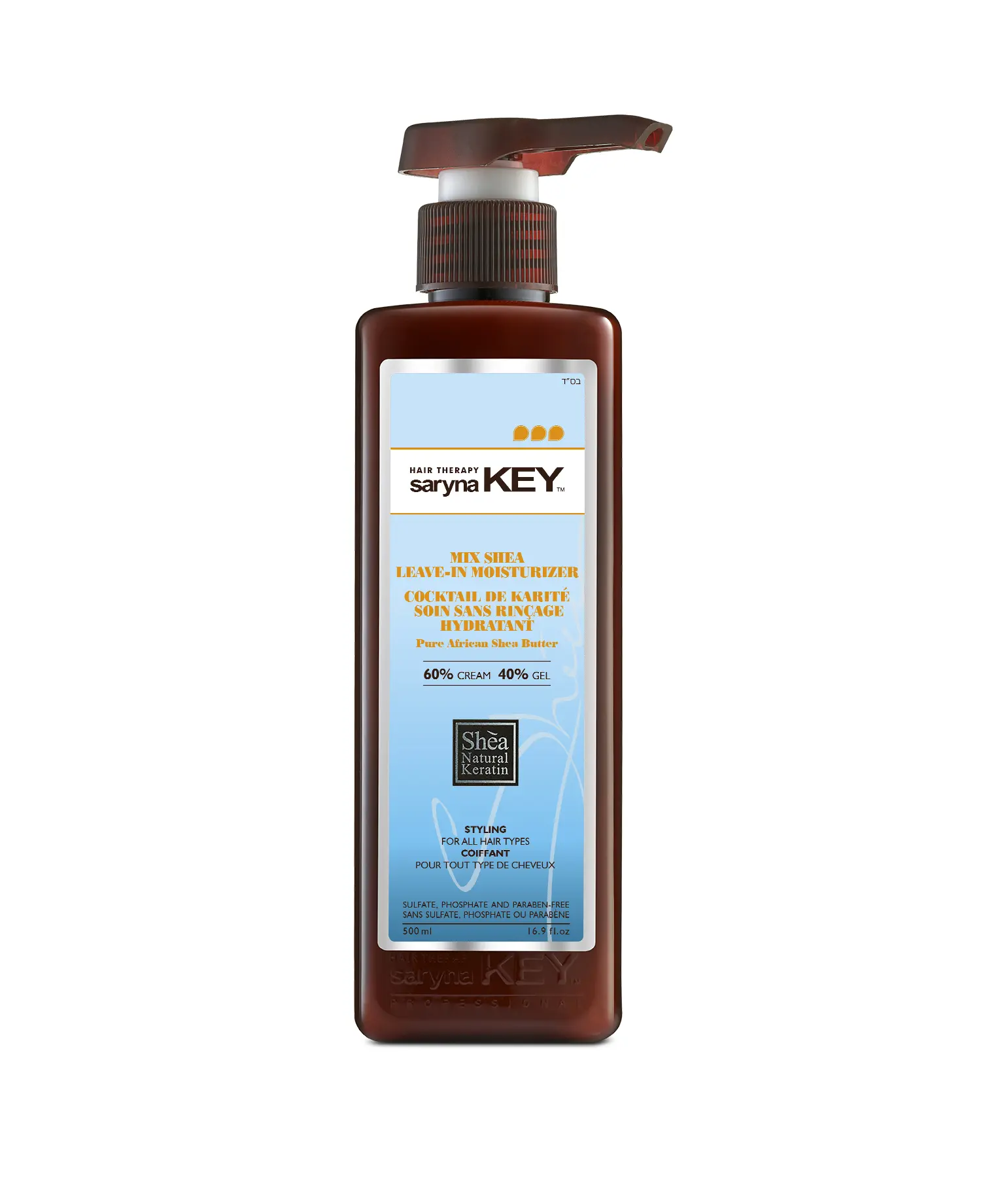 CURL CONTROL MIXED SHEA 60-40 -500